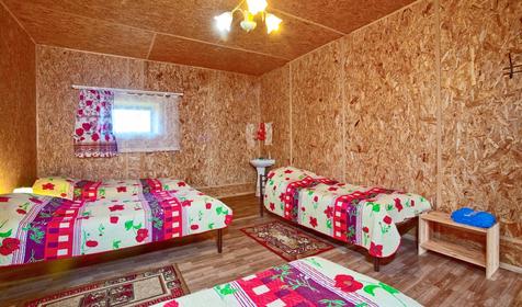 Гостевая комната на пятерых человек. Крестьянско-фермерское хозяйство Усадьба Колхидские Ворота, Апшеронский район, Камышанова поляна