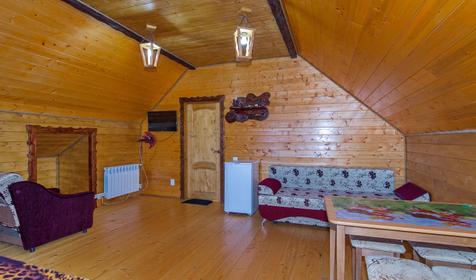 Трехместный стандарт. Мини-гостиница Ника, п. Каменномостский