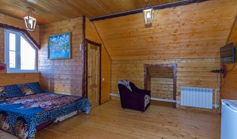 Трехместный стандарт. Мини-гостиница Ника, п. Каменномостский