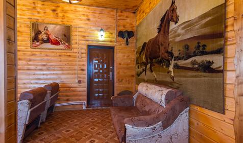 Четырехместный стандарт с балконом. Мини-гостиница Ника, п. Каменномостский