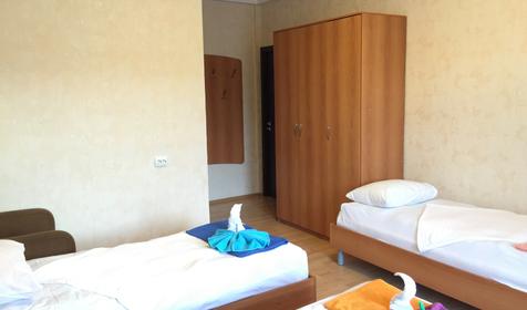 Трехместный стандарт. Гостевой дом Уютный причал, г. Сочи, Лазаревский район, п. Лоо, Горный воздух