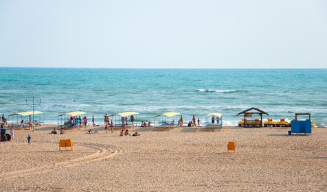 Пляж, п. Витязево