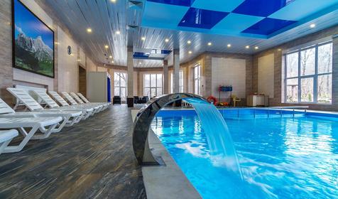 Крытый бассейн. Отель Добрыня, Апшеронский район, х. Гуамка