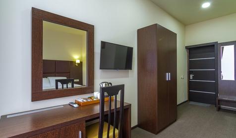 Стандарт (19 кв.м.). Отель Добрыня, Апшеронский район, х. Гуамка