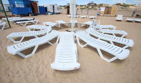 Пляж, п. Витязево