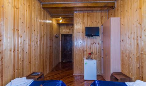 Двухместный с односпальными кроватями. Гостиница Барская Усадьба. Республика Адыгея, Майкопский район, п. Каменномостский