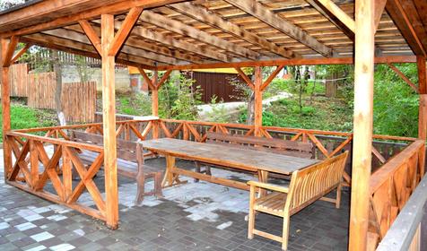 Домик с баней. База отдыха Дербенка. Краснодарский край, Северский район, Дербентская