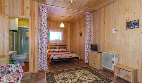 Гостевая комната для семьи. Крестьянско-фермерское хозяйство Усадьба Колхидские Ворота, Апшеронский район, Камышанова поляна