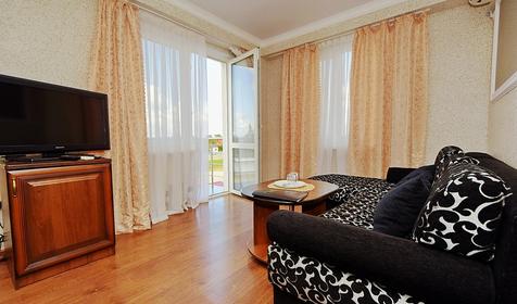 Делюкс с балконом. Гостевой дом Petra, Темрюкский район, ст-ца Голубицкая