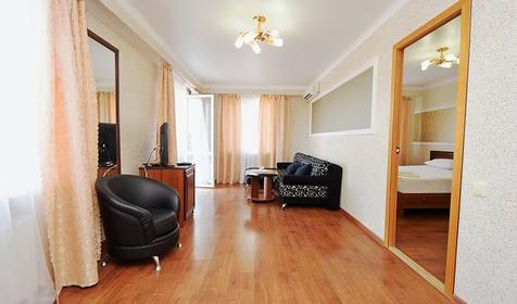 Делюкс с балконом. Гостевой дом Petra, Темрюкский район, ст-ца Голубицкая