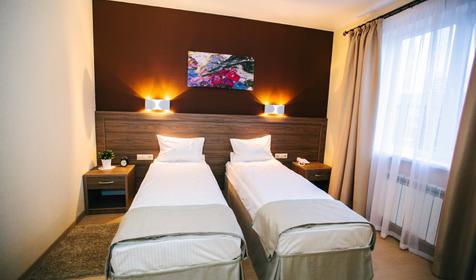 Семейный двухкомнатный четырехместный