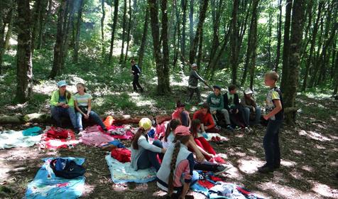 Детский лагерь. Оздоровительный комплекс Чайка, Туапсинский район, п. Лермонтово
