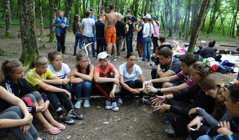 Детский лагерь. Оздоровительный комплекс Чайка, Туапсинский район, п. Лермонтово