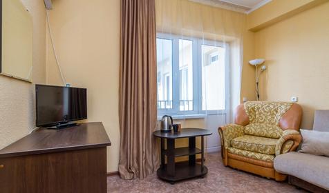 Четырехместный двухкомнатный полулюкс с балконом. Гостевой дом Верона, г. Анапа, п. Витязево