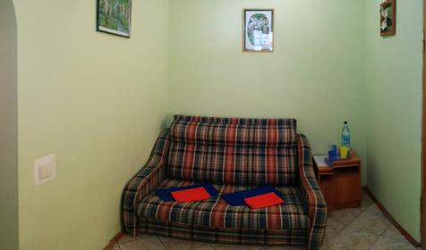 Двухместный с двуспальным диваном