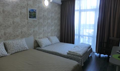 Люкс с террасой, вид на море