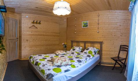 Дом Сундук. База отдыха Яблочный гусь, Северский р-он, п. Тхамаха