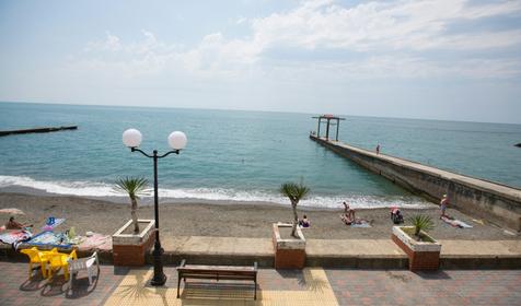 Семейные апартаменты с видом на море