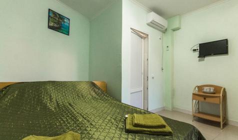 Трехместный стандарт с удобствами и видом на море