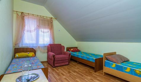 Трехместная мансарда. Гостевой дом Виктория, Туапсе, Дедеркой