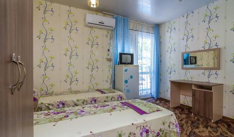 Четырехместный стандарт. Гостевой дом Виктория, Туапсе, Дедеркой