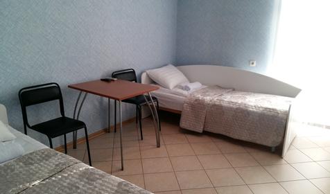 Двухместный стандарт с двуспальной кроватью