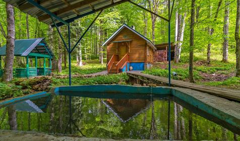 Баня. База отдыха Звездная долина, Апшеронский район, Лагонаки