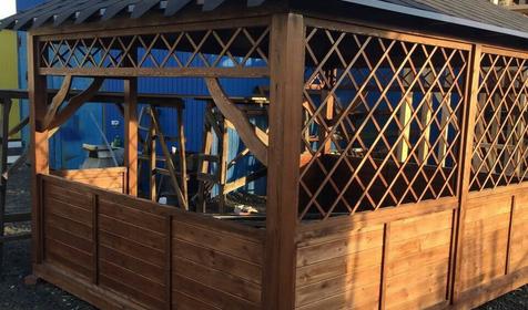 Беседки. Компания Мобильные дома, г. Краснодар