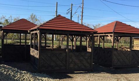 Беседки. Компания Мобильные дома, г. Краснодар