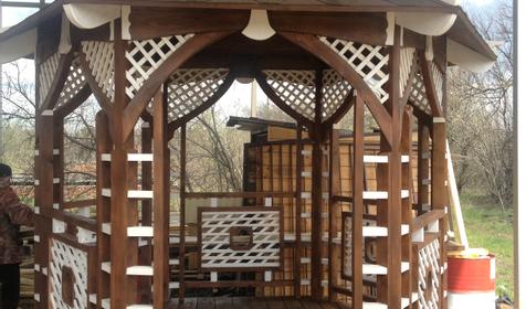 Беседки. Компания Мобильные дома, г. Краснодар