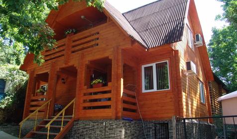 Четырехместный стандарт деревянном срубе