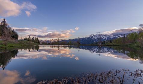 Партизанская поляна. Оштен.