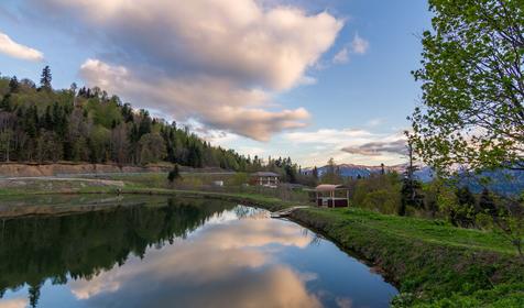 Партизанская поляна. Майкопский район, п. Гузерипль.