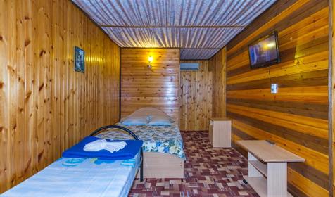 Трехместный комфорт. Гостевой дом Ладья, Анапа, Витязево