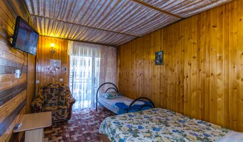 Трехместный комфорт. Гостевой дом Ладья, Анапа, Витязево