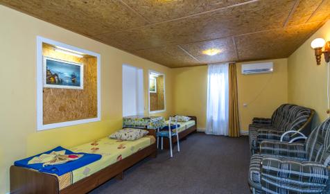 Четырехместный комфорт. Гостевой дом Ладья, Анапа, Витязево