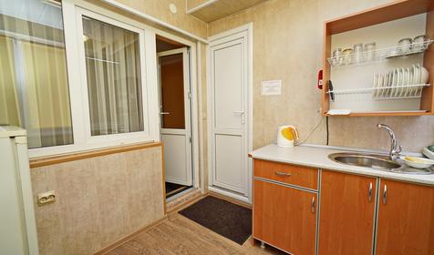 Четырехместный стандарт с кухней, 3 этаж