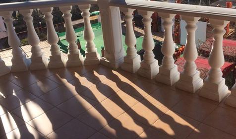 Студия четырехместная с балконом и видом на море