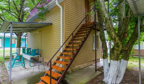 Четырехместный номер. База отдыха Полянка, Туапсе, Пляхо