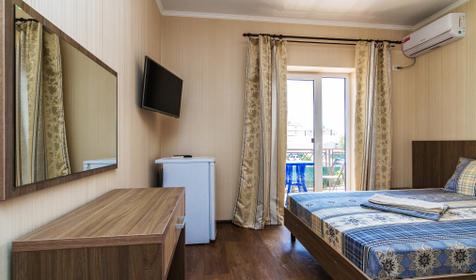 Трехместный. Отель Элитель, Туапсе, Лермонтово