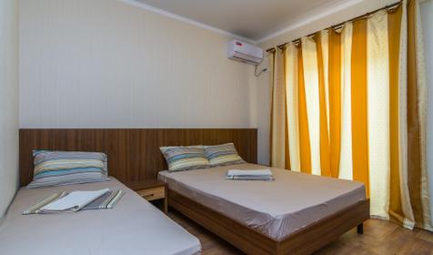 Трехместный. Отель Элитель, Туапсе, Лермонтово