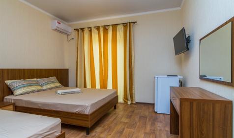 Трехместный. Отель Элитель, Туапсе, Лермонтово