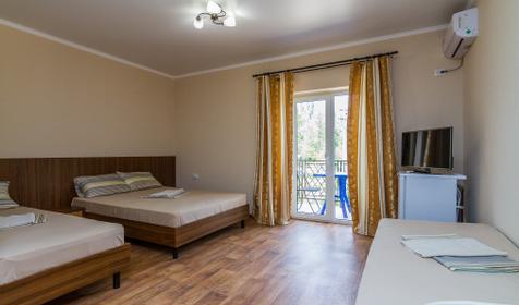 Четырехместный. Отель Элитель, Туапсе, Лермонтово