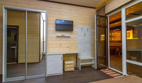 Двухкомнатный люкс. Гостевой дом Барабулька, Геленджик, Архипо-Осиповка