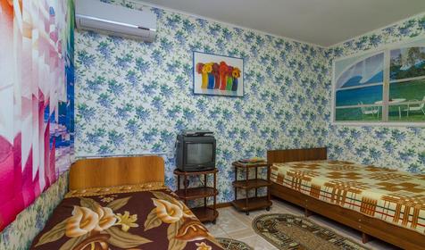 Двух-, трехместный номер. Гостевой дом Гномик, г. Туапсе, с. Агой