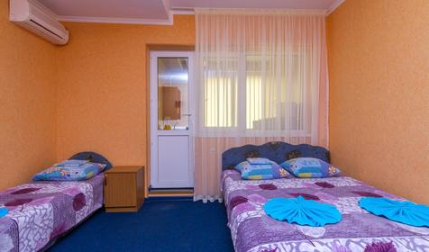 Четырехместный стандарт с кухней, 3 этаж