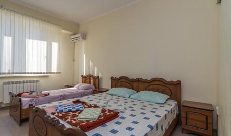 Стандарт трехместный (2 и 3 этаж). Отель Аркадия, Туапсинский район, п. Джубга