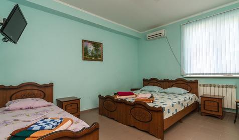 Стандарт четырехместный. Отель Аркадия, Туапсинский район, п. Джубга