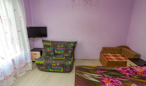 Однокомнатный с кухней. Гостевой дом Бавария, Темрюкский район, Голубицкая