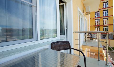 Четырехместный с балконом. Отель Корфу, п. Витязево